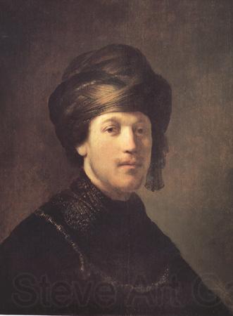 Isack jouderville Bust of a young Man in a Turban (mk33) Spain oil painting art